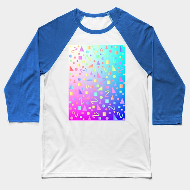 FUNKY Geometric Baseball T-Shirt by SartorisArt1
